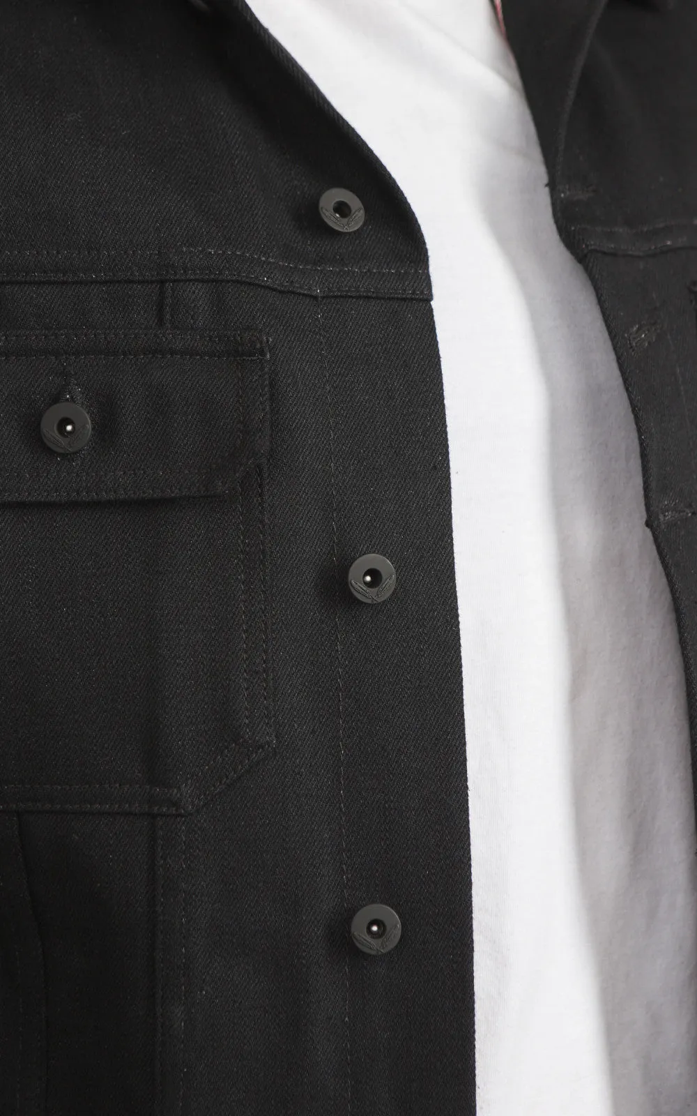 Rogue Territory Cruiser Jacket Selvedge Cryptic Stealth 17oz sold by Cultizm product image thumbnail 4