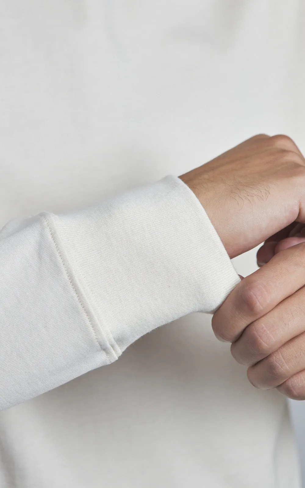 Merz b. Schwanen 2M15LS Vintage Machine Refined Longsleeve Nature sold by Cultizm product image thumbnail 5