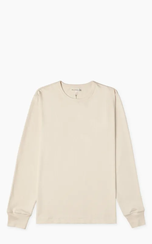 Merz b. Schwanen 2M15LS Vintage Machine Refined Longsleeve Nature sold by Cultizm