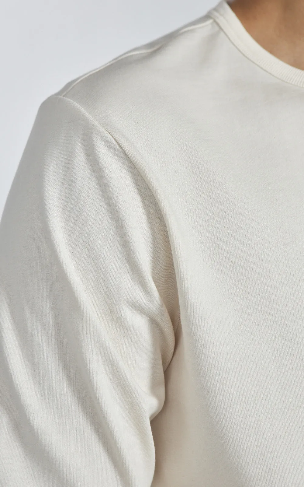 Merz b. Schwanen 2M15LS Vintage Machine Refined Longsleeve Nature sold by Cultizm product image thumbnail 4