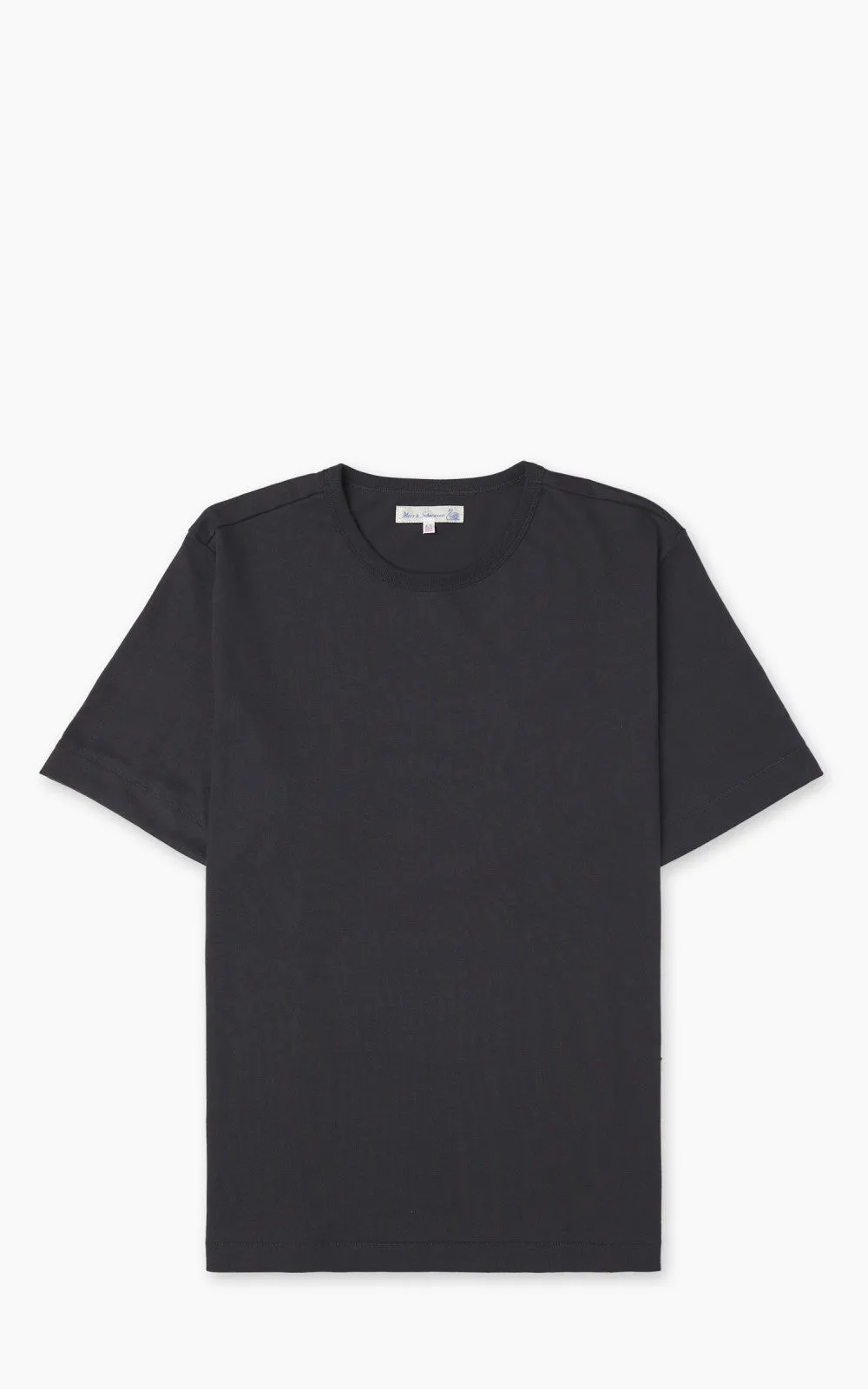 Merz b. Schwanen 2M15 Sturdy Jersey T-Shirt Charcoal sold by Cultizm