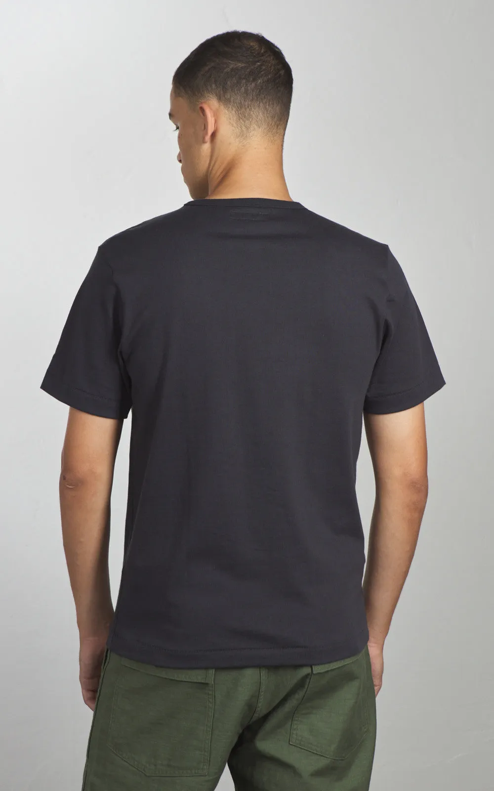 Merz b. Schwanen 2M15 Sturdy Jersey T-Shirt Charcoal sold by Cultizm product image thumbnail 5