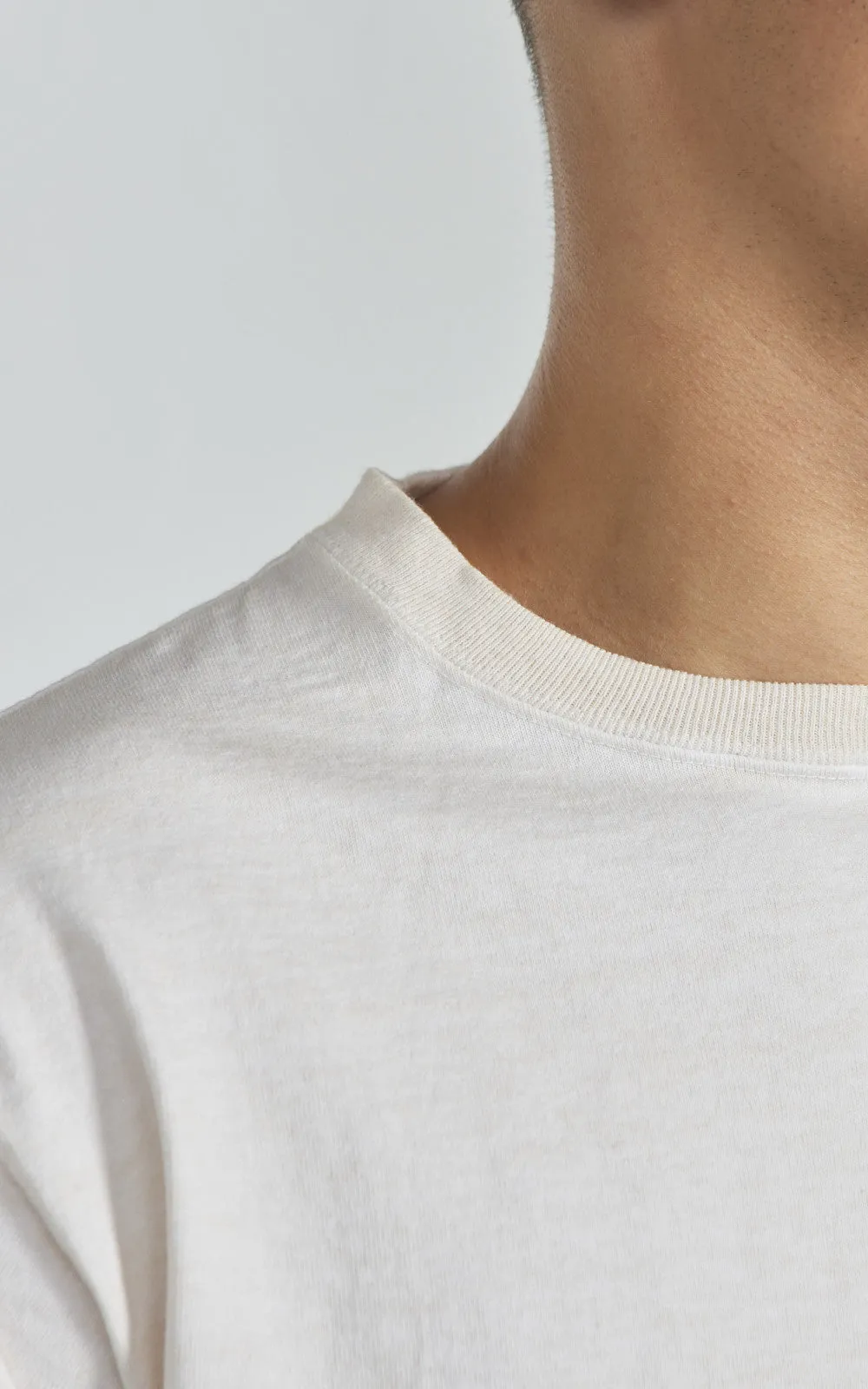 Good On Heavy Jersey L/S Crew T-Shirt P-Natural sold by Cultizm product image thumbnail 3