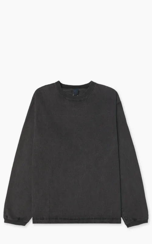 Good On Heavy Jersey L/S Crew T-Shirt P-Black sold by Cultizm