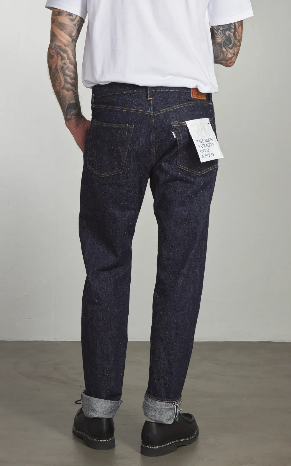 Omoto Denim 0412 Straight Fit Jeans Selvedge Nep Denim Indigo 16oz sold by Cultizm product image thumbnail 5