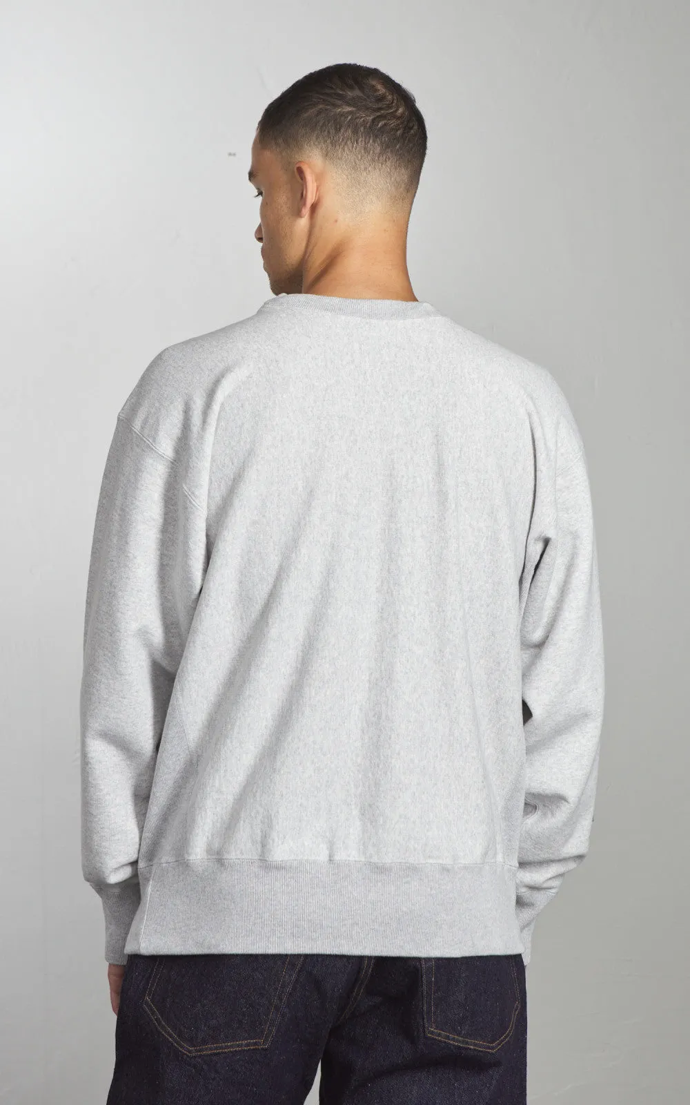 Kaptain Sunshine Crewneck Pullover Feather Grey sold by Cultizm product image thumbnail 5