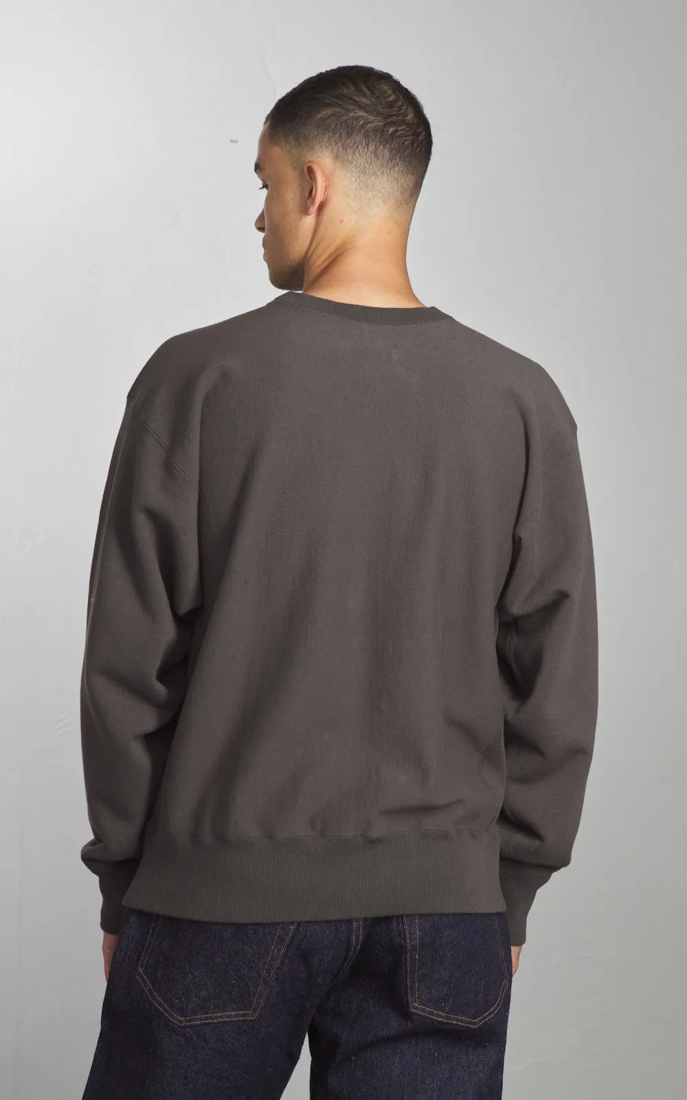 Kaptain Sunshine Crewneck Pullover Fade Black sold by Cultizm product image thumbnail 5