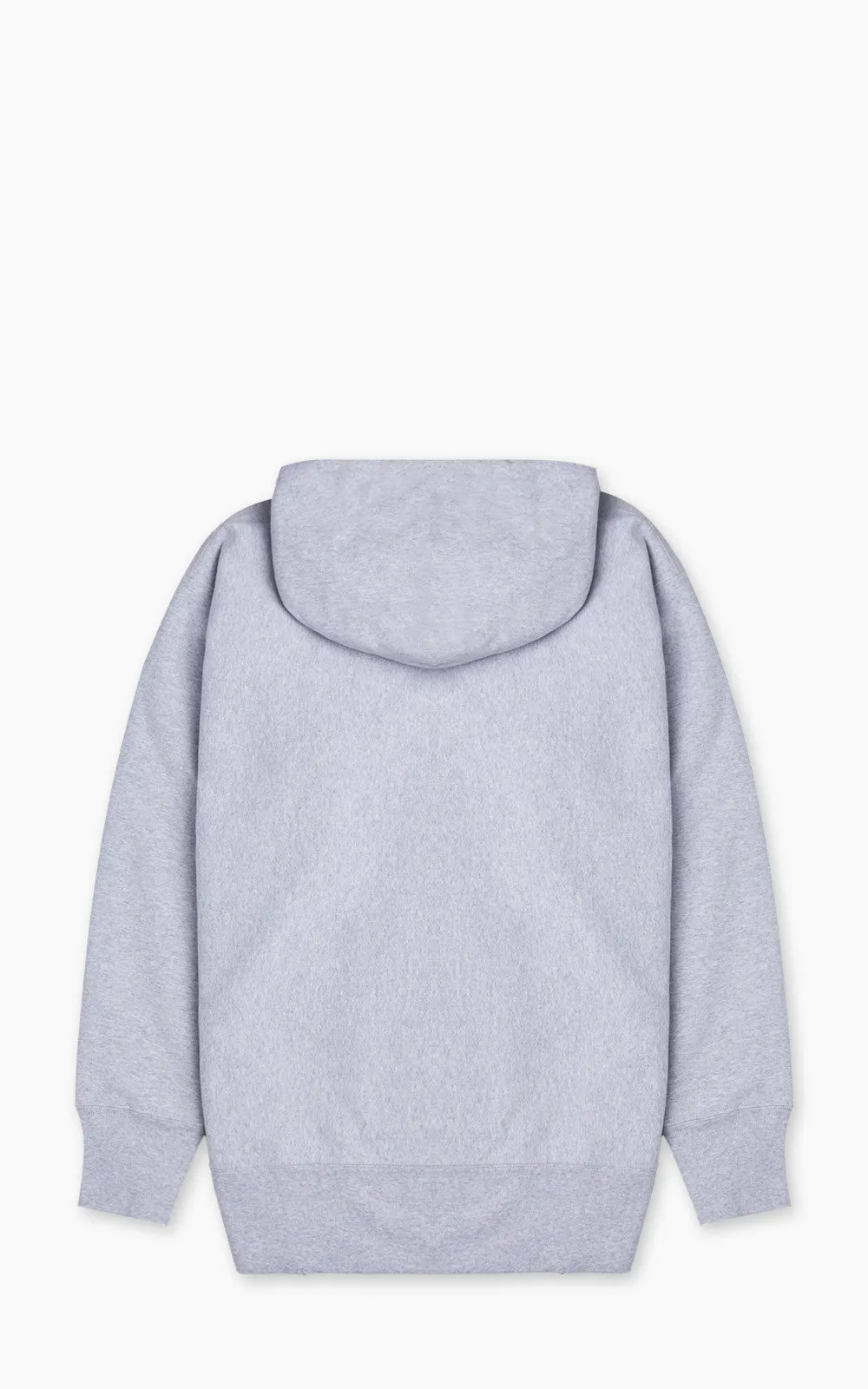 Houston U.S. Cotton R/V Hoodie (Navy) Print Heather Grey sold by Cultizm product image thumbnail 3