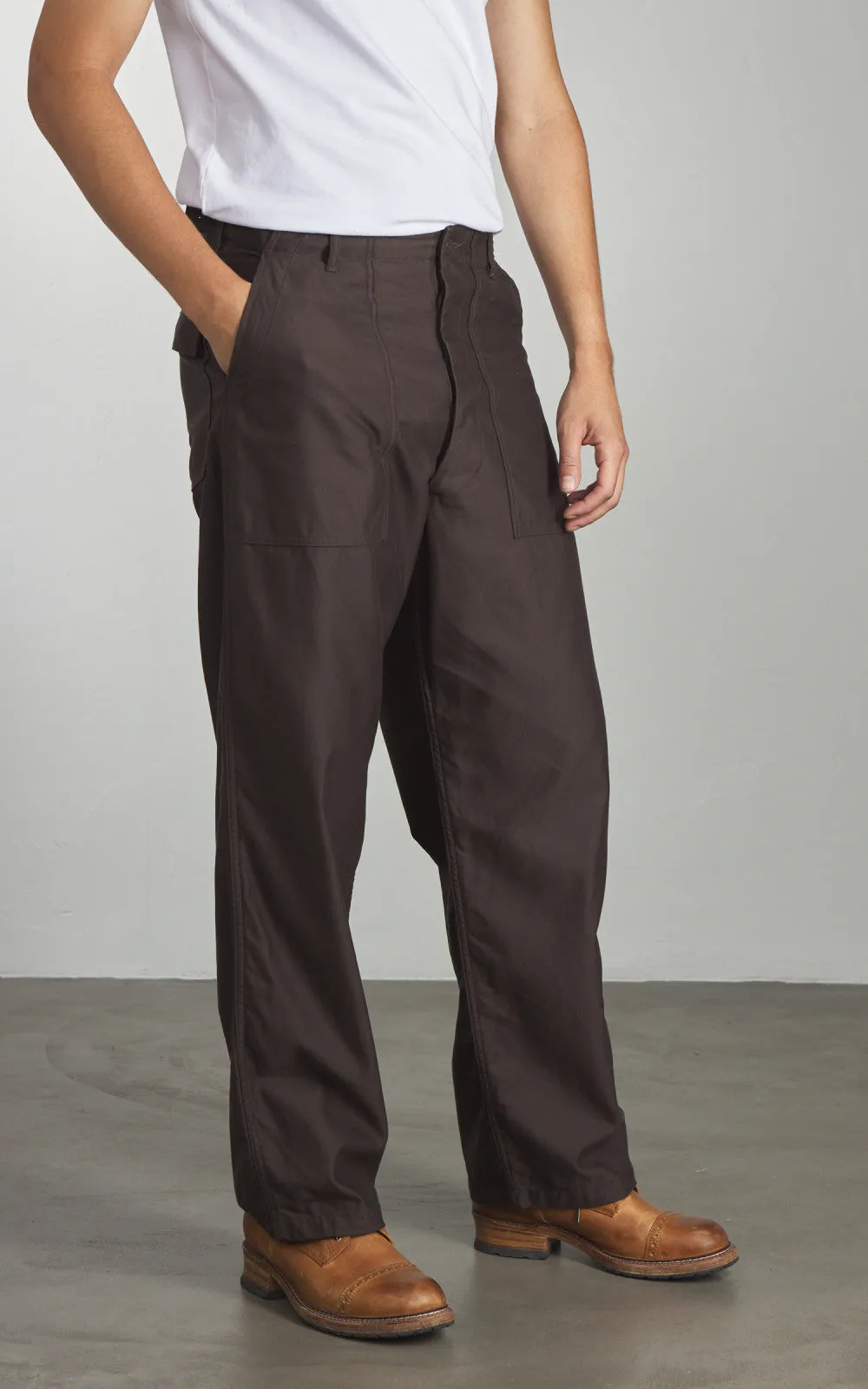 Kaptain Sunshine Baker Pants Brown sold by Cultizm product image thumbnail 2