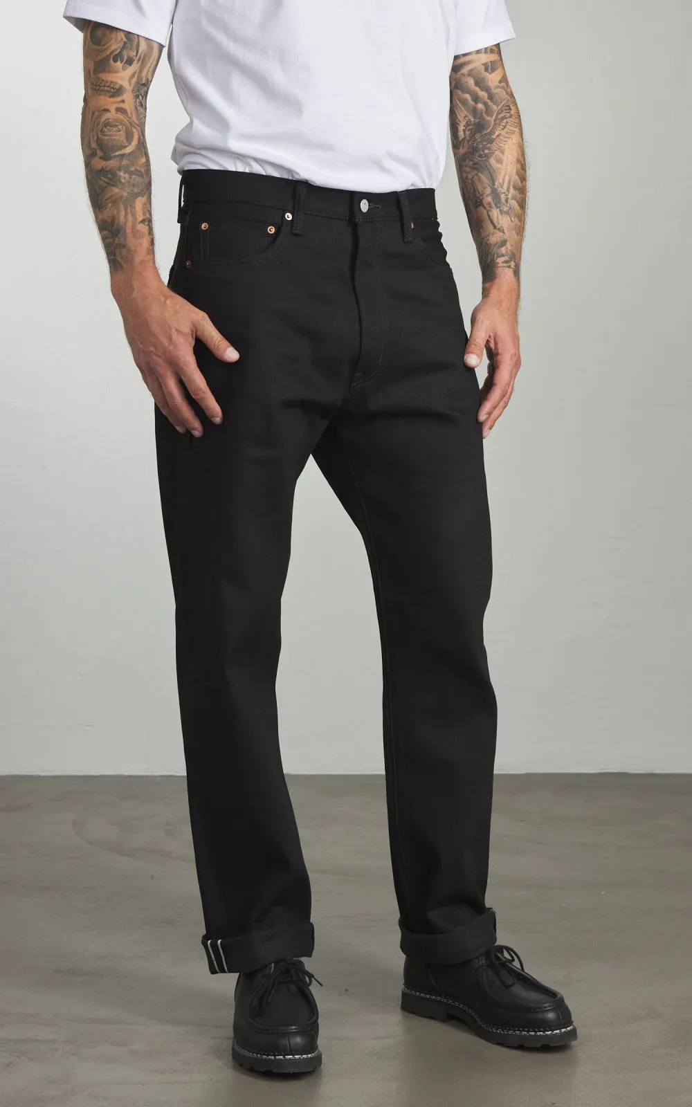 Cotton Research Club Selvedge Denim Jeans Black 14.75oz sold by Cultizm product image thumbnail 2