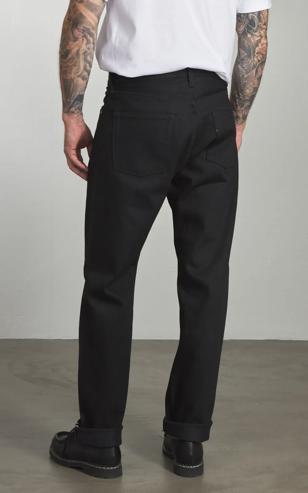 Cotton Research Club Selvedge Denim Jeans Black 14.75oz sold by Cultizm product image thumbnail 5