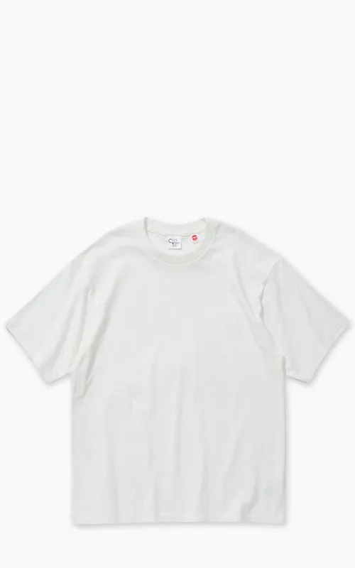 Cotton Research Club S/S Slubby T-Shirt White sold by Cultizm