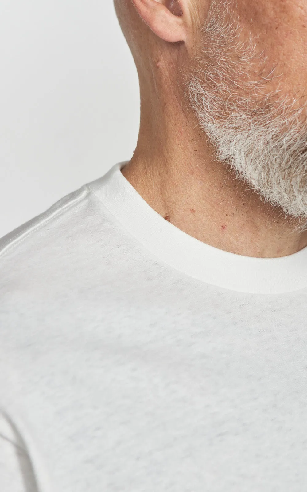 Cotton Research Club S/S Slubby T-Shirt White sold by Cultizm product image thumbnail 4