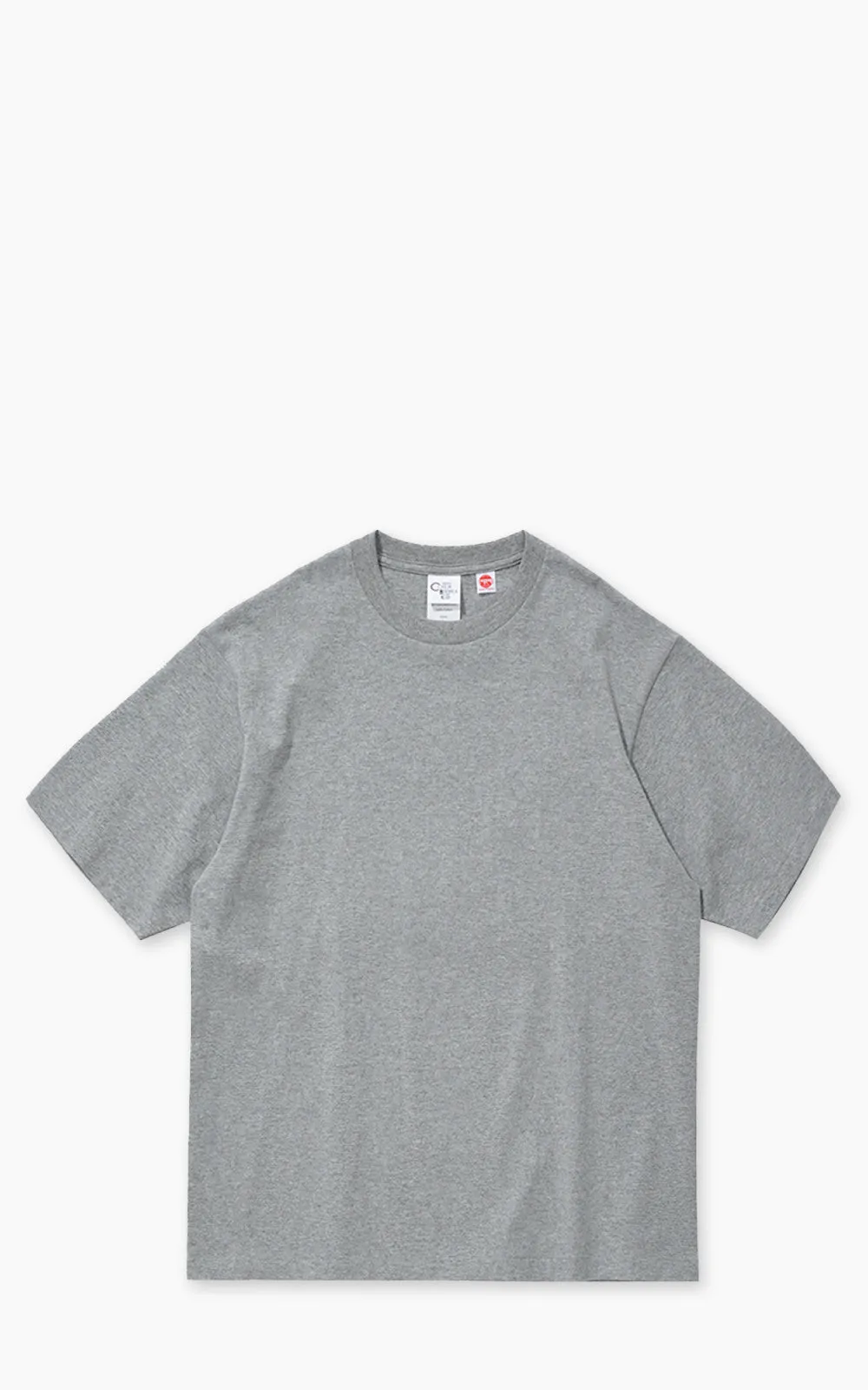 Cotton Research Club S/S Tubular T-Shirt Heather Grey sold by Cultizm