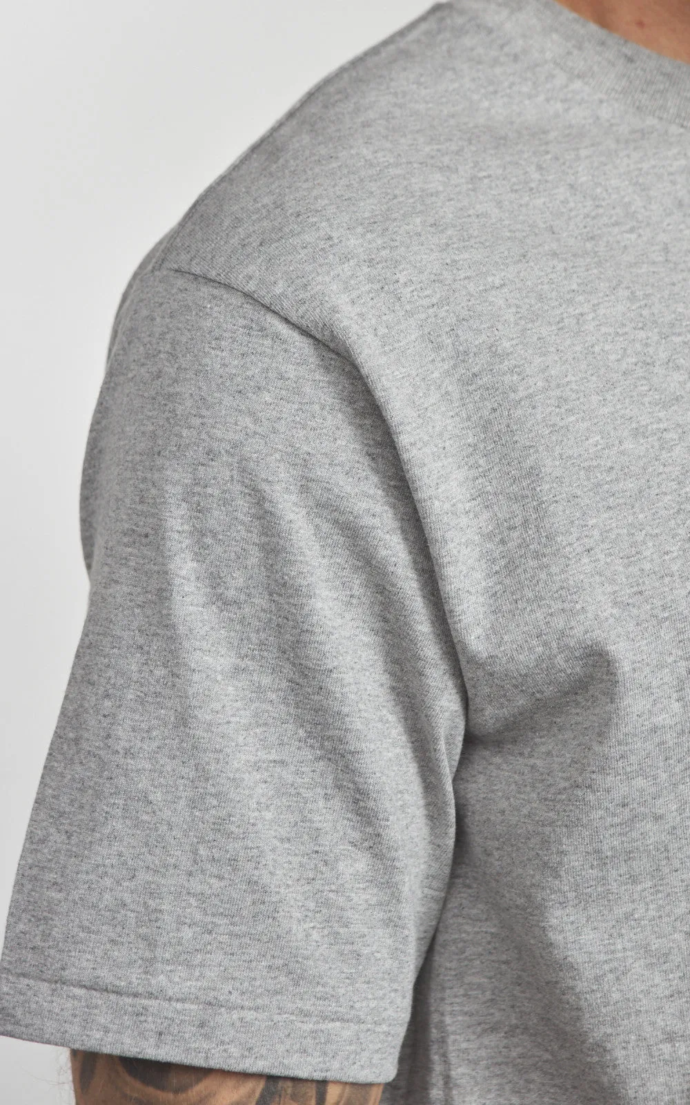 Cotton Research Club S/S Tubular T-Shirt Heather Grey sold by Cultizm product image thumbnail 5