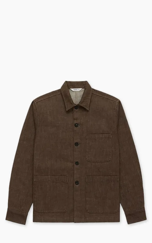 3sixteen Shop Jacket Brown Denim sold by Cultizm