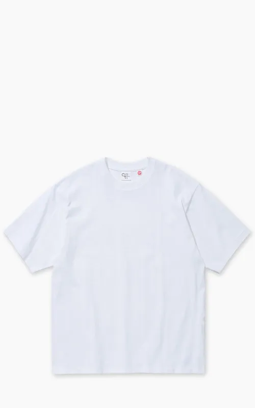 Cotton Research Club S/S Tubular T-Shirt White sold by Cultizm
