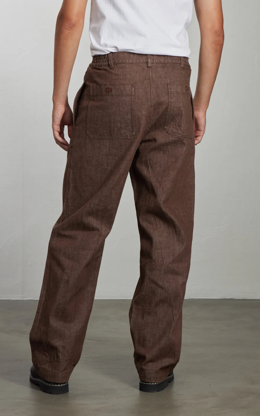 3sixteen Harvest Pants Brown Denim sold by Cultizm product image thumbnail 4