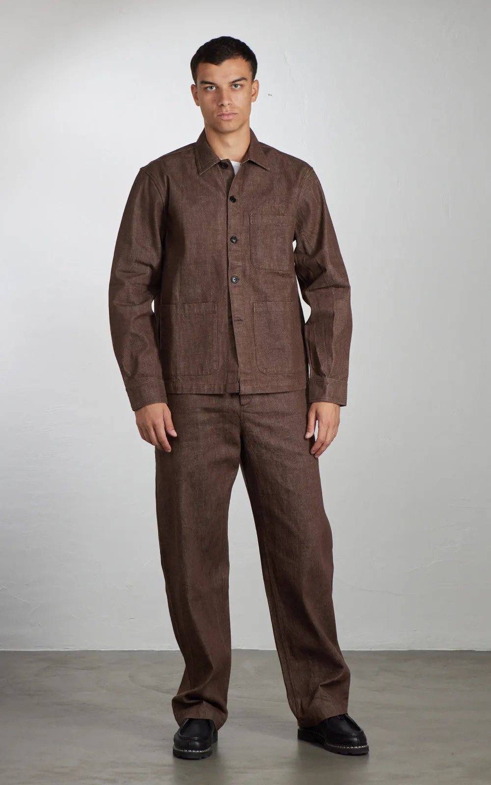 3sixteen Harvest Pants Brown Denim sold by Cultizm product image thumbnail 5