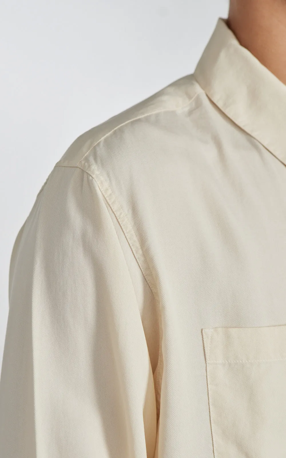 3sixteen Mechanic Shirt Ivory sold by Cultizm product image thumbnail 5