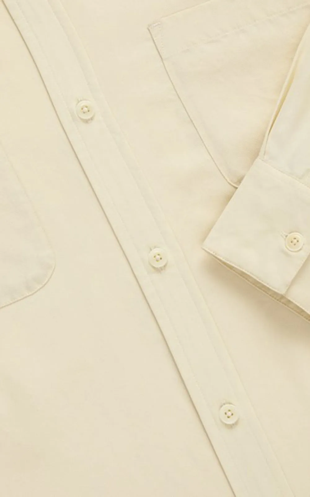 3sixteen Mechanic Shirt Ivory sold by Cultizm product image thumbnail 3