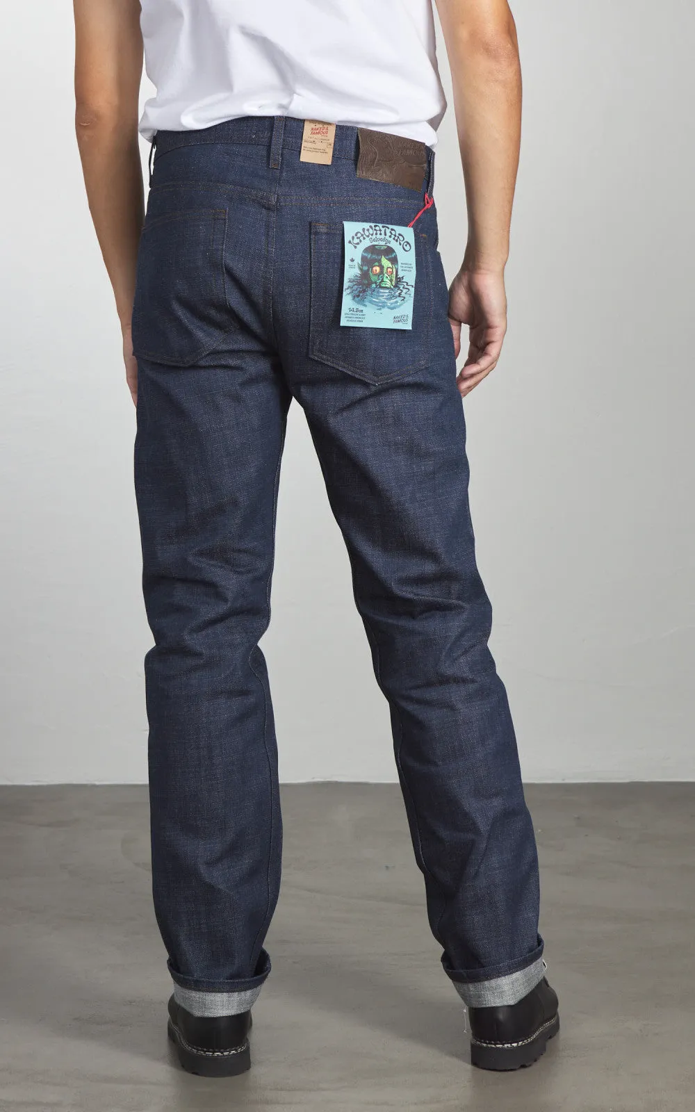Naked & Famous Denim Weird Guy Kawataro Selvedge Indigo 14.5oz sold by Cultizm product image thumbnail 3