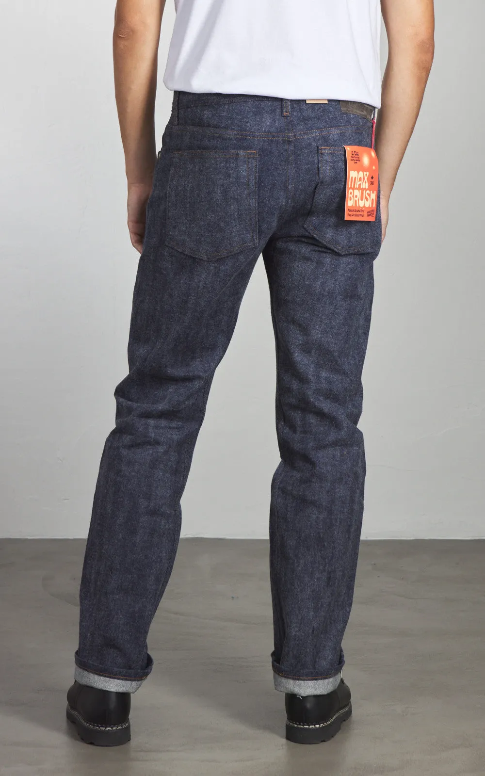 Naked & Famous Denim Weird Guy Max Brush Selvedge Indigo 13.75oz sold by Cultizm product image thumbnail 3