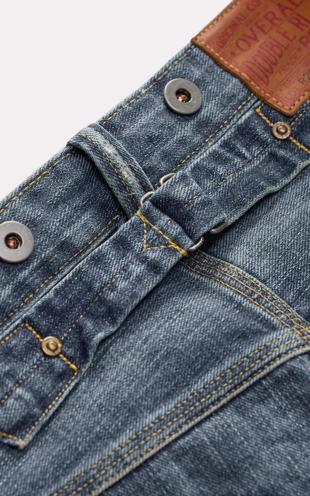 RRL Straight Fit Brayton Distressed Jean Brayton Wash sold by Cultizm product image thumbnail 4