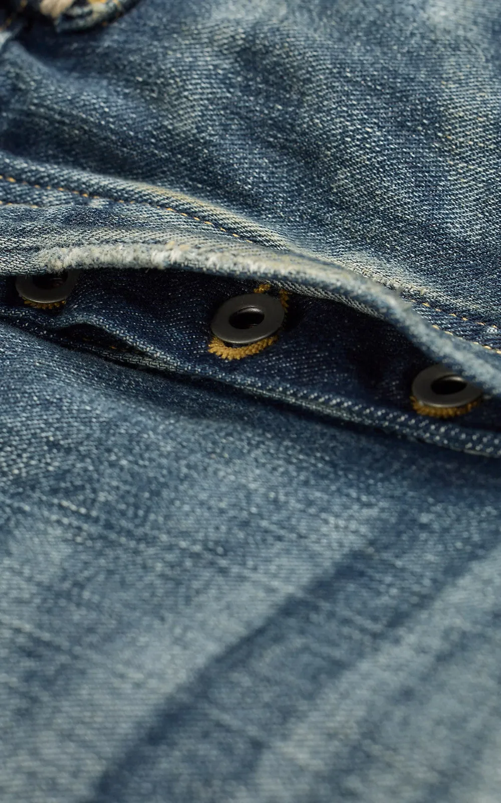 RRL Straight Fit Brayton Distressed Jean Brayton Wash sold by Cultizm product image thumbnail 2