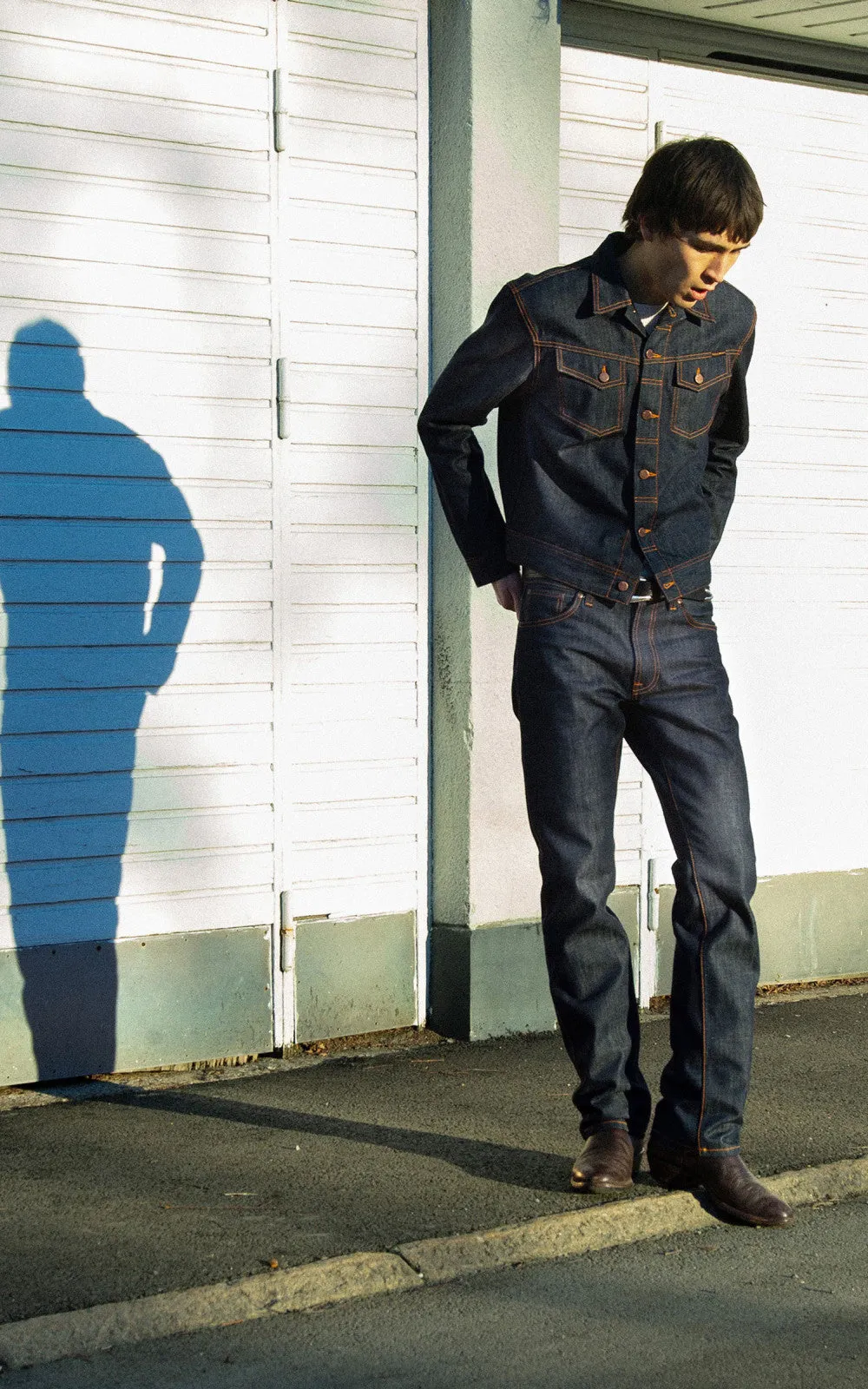 Nudie Jeans Slim Jim Dry Streaky sold by Cultizm product image thumbnail 3