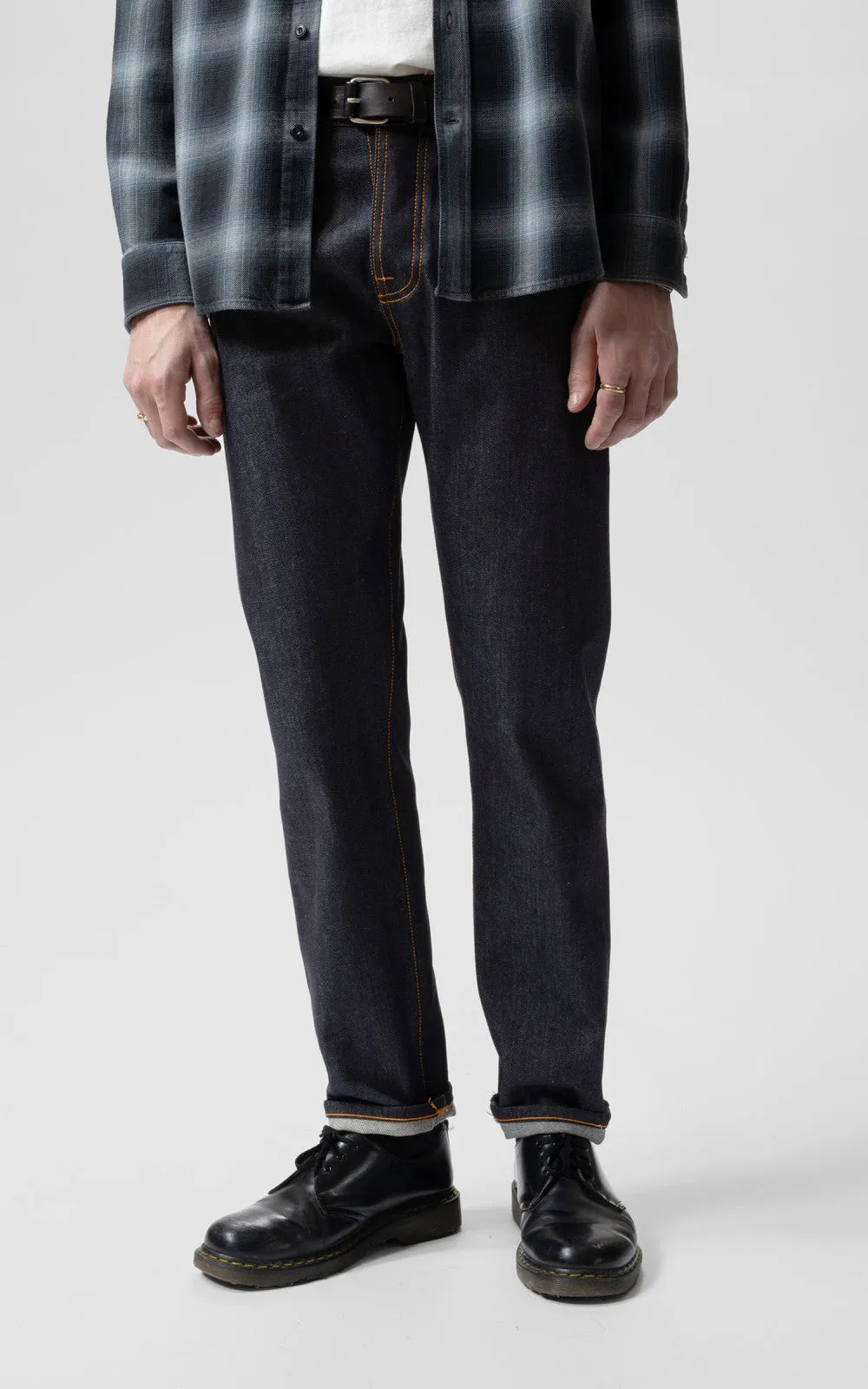 Nudie Jeans Steady Eddie II Dry Dusk Selvage sold by Cultizm product image thumbnail 2