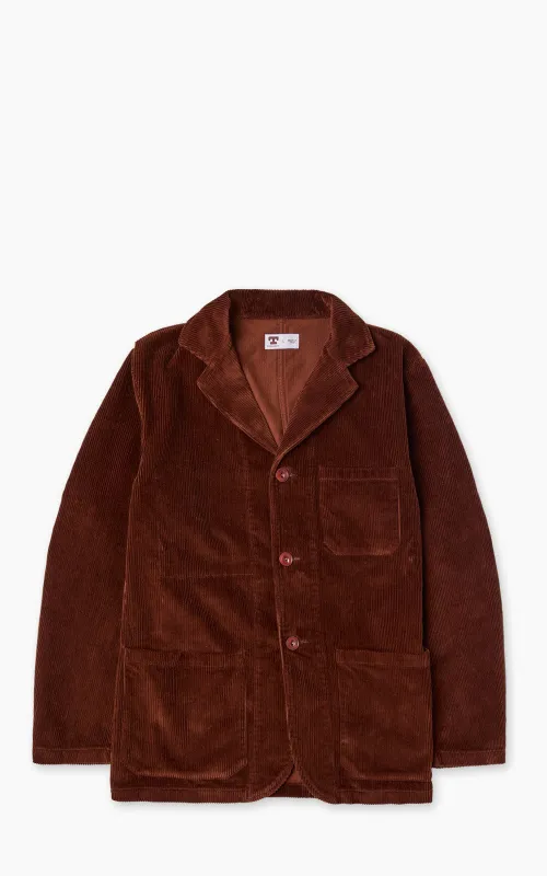 Tellason Work Blazer Kindermann Corduroy Brown made by Tellason