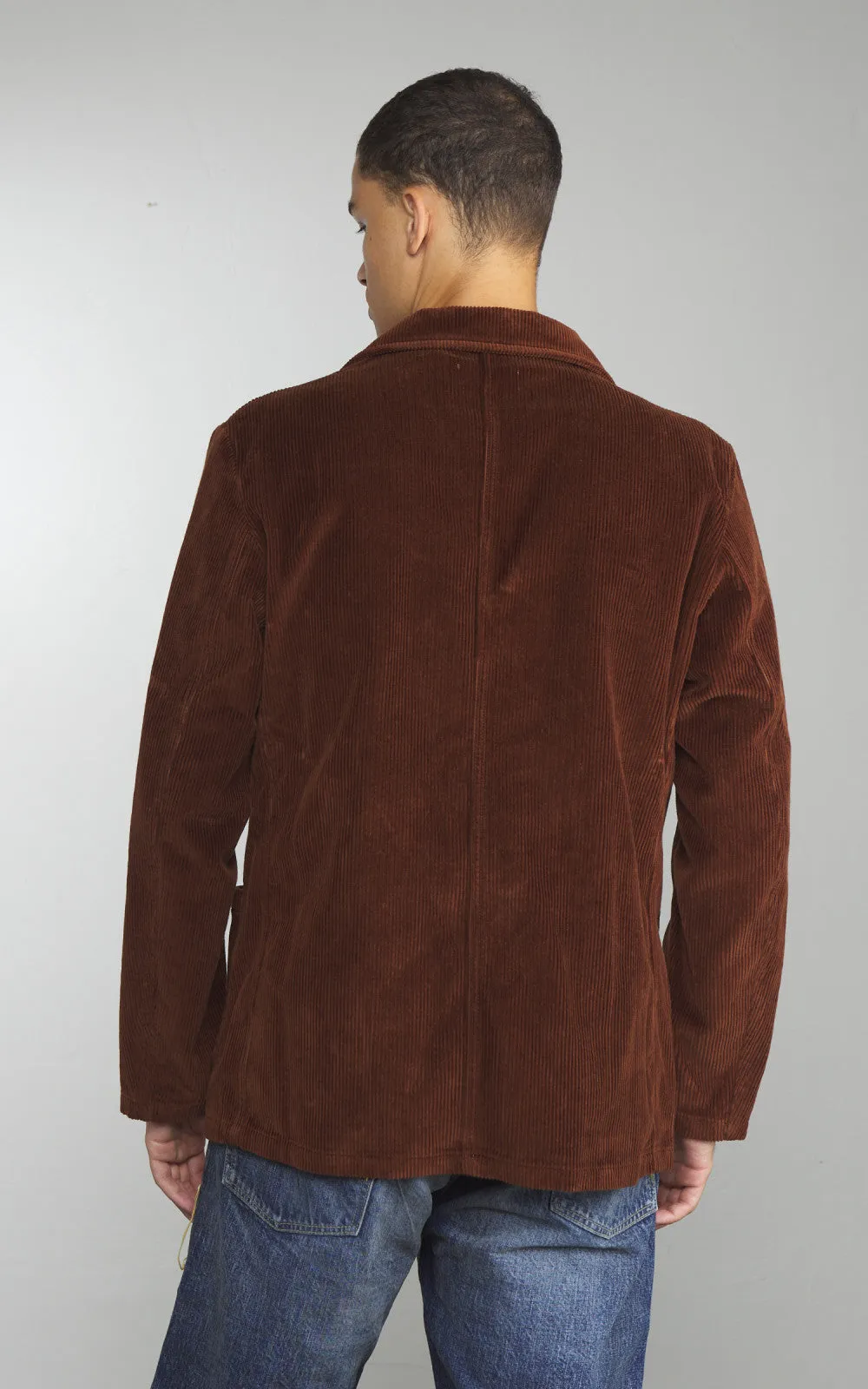 Tellason Work Blazer Kindermann Corduroy Brown sold by Cultizm product image thumbnail 4