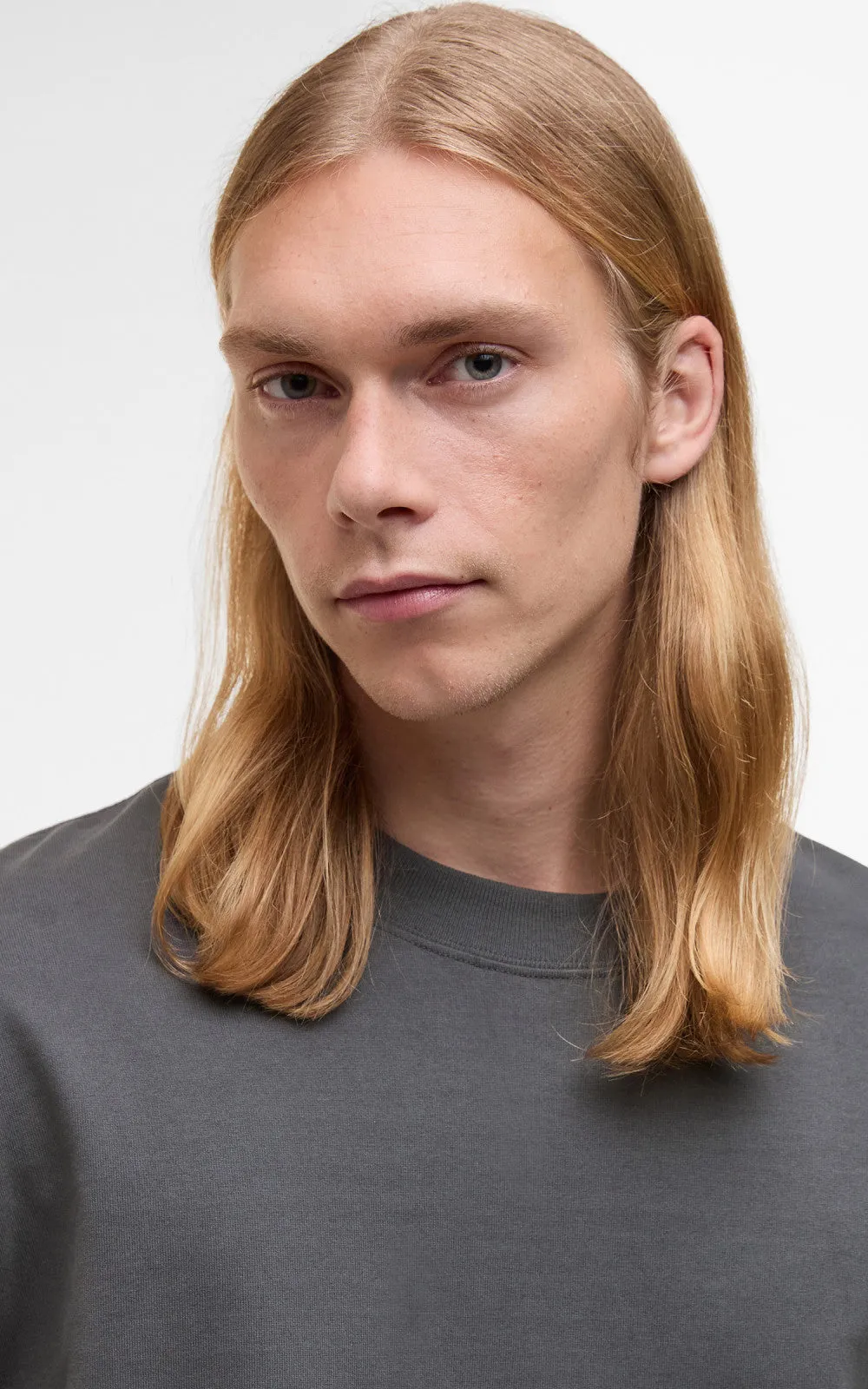 Barbour x Kaptain Sunshine L/S T-Shirt Iron sold by Cultizm product image thumbnail 5