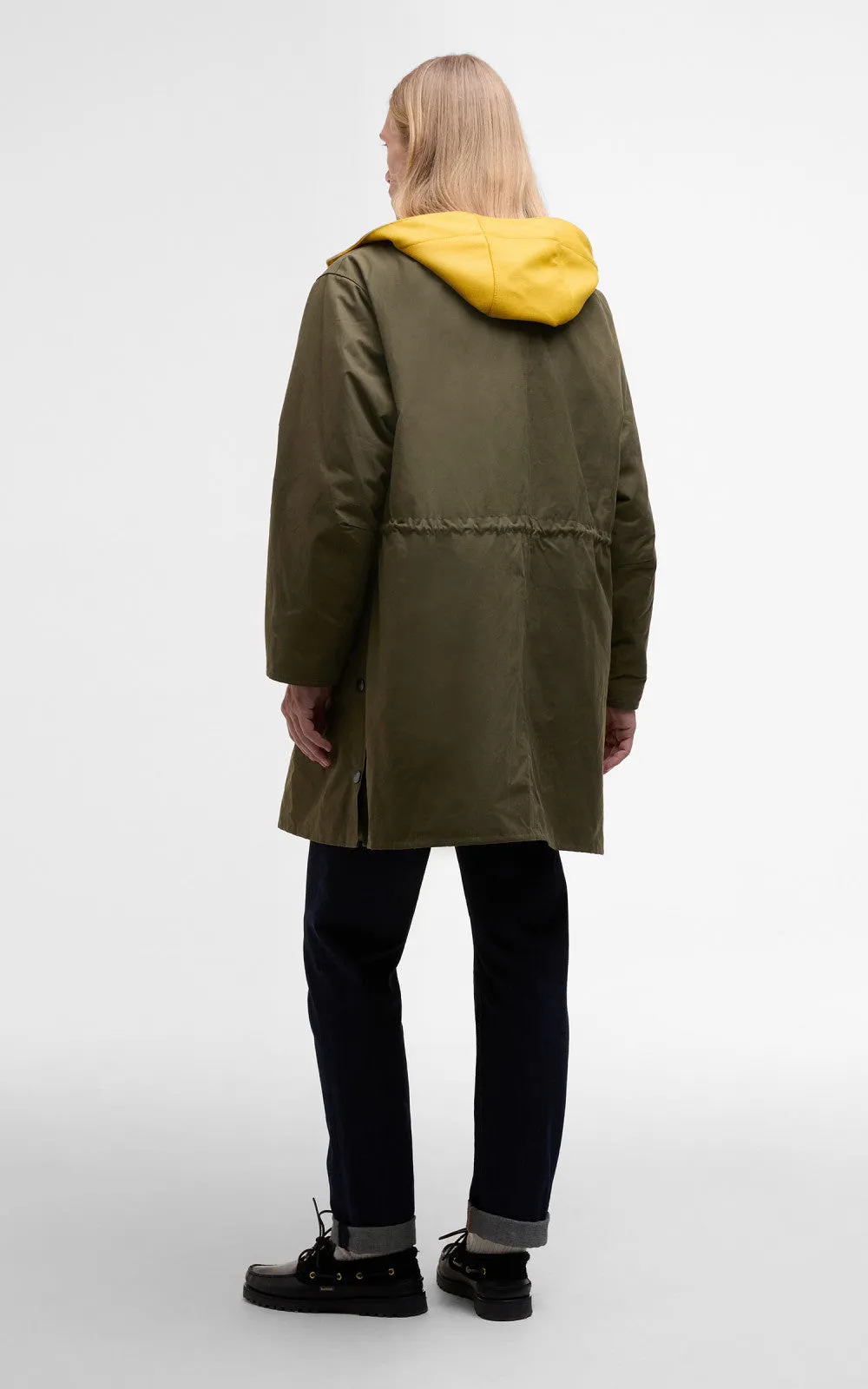 Barbour x Kaptain Sunshine Bedale Field Coat Khaki Brown sold by Cultizm product image thumbnail 4