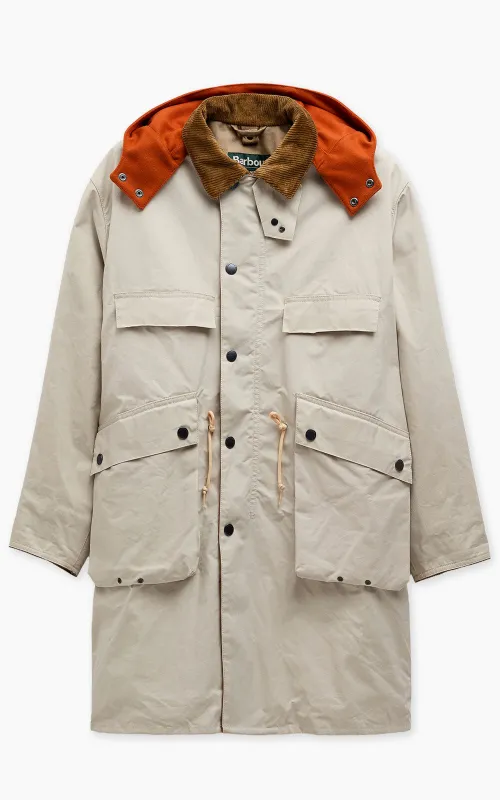 Barbour x Kaptain Sunshine Bedale Field Coat Clay sold by Cultizm