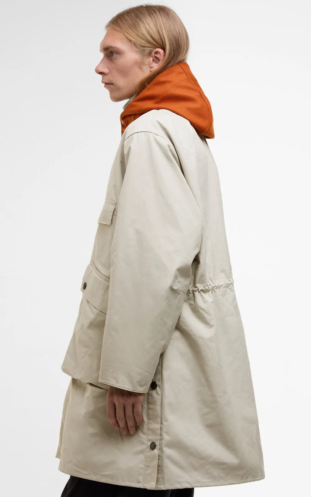 Barbour x Kaptain Sunshine Bedale Field Coat Clay sold by Cultizm product image thumbnail 3