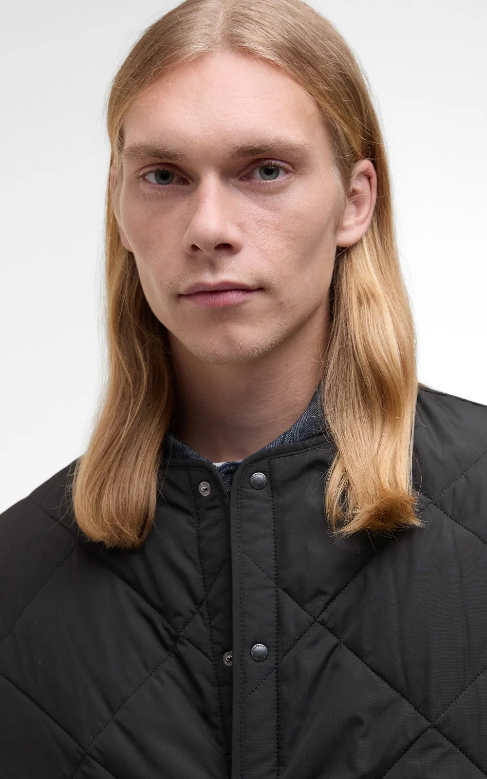 Barbour x Kaptain Sunshine Quilted Liner Black sold by Cultizm product image thumbnail 5