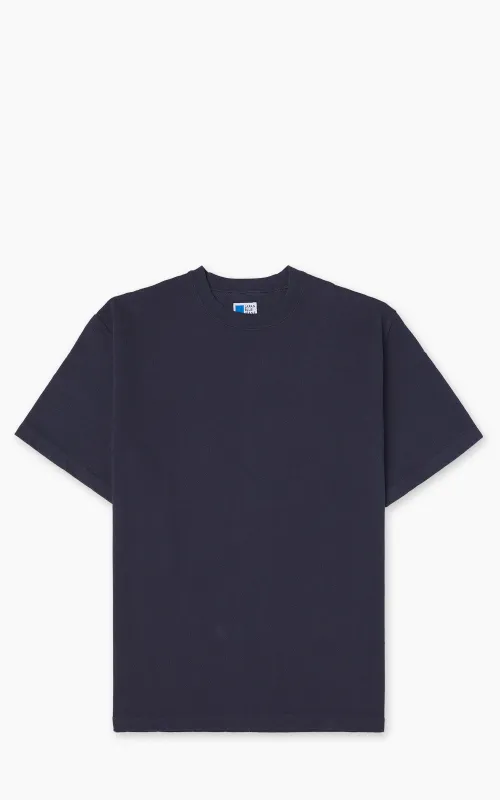 Japan Blue JBTS1020 Inlay S/S T-Shirt Navy sold by Cultizm