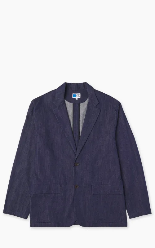 Japan Blue JBOT1291 "Shin-Denim" Tailored Jacket Blue sold by Cultizm