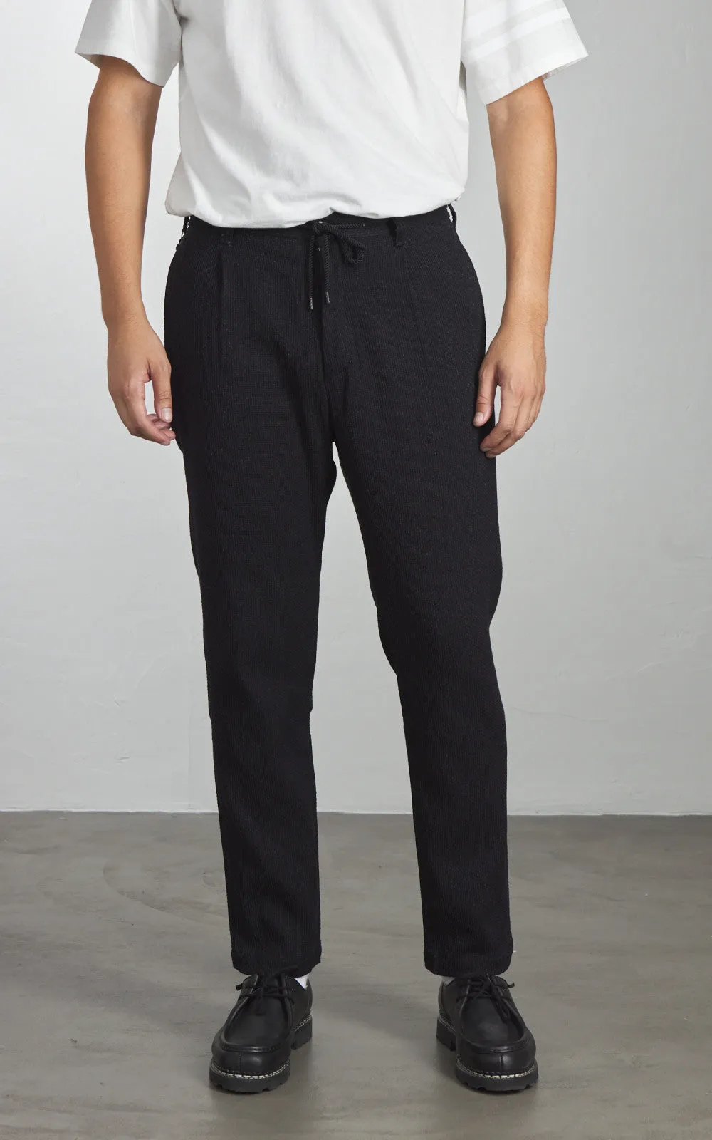 Japan Blue JBPT1024 Sashiko Easy Tapered Pants Black 11oz sold by Cultizm product image thumbnail 2