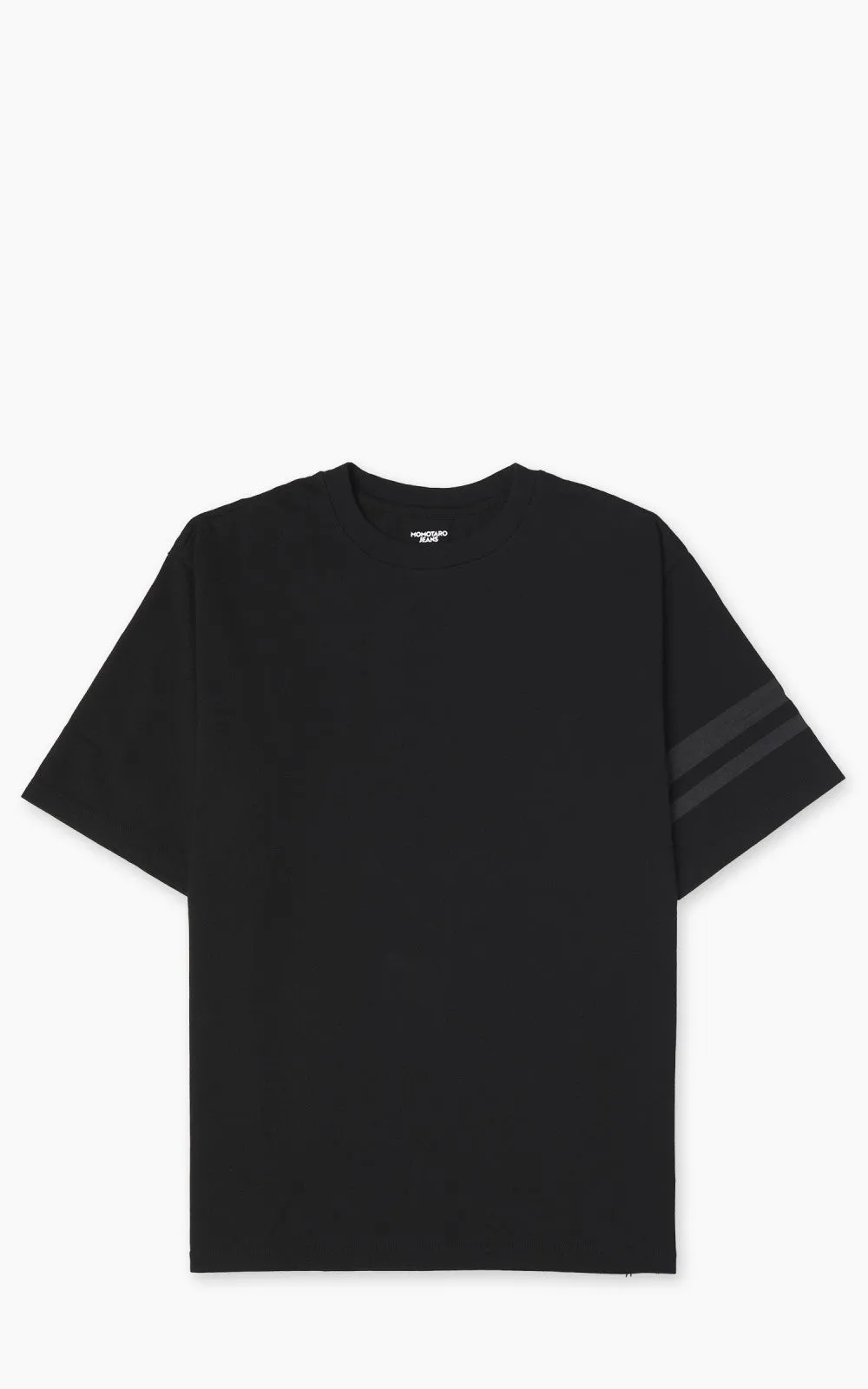 Momotaro Jeans MXTS1035 Heavy Ounce S/S T-Shirt Black 8.5oz sold by Cultizm