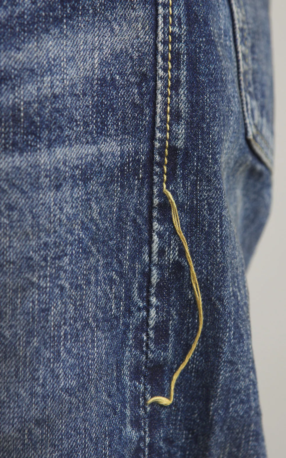 Fullcount 1353-S0105 Wide Denim "More Than Just Fear" Indigo Blue 13.7oz sold by Cultizm product image thumbnail 5