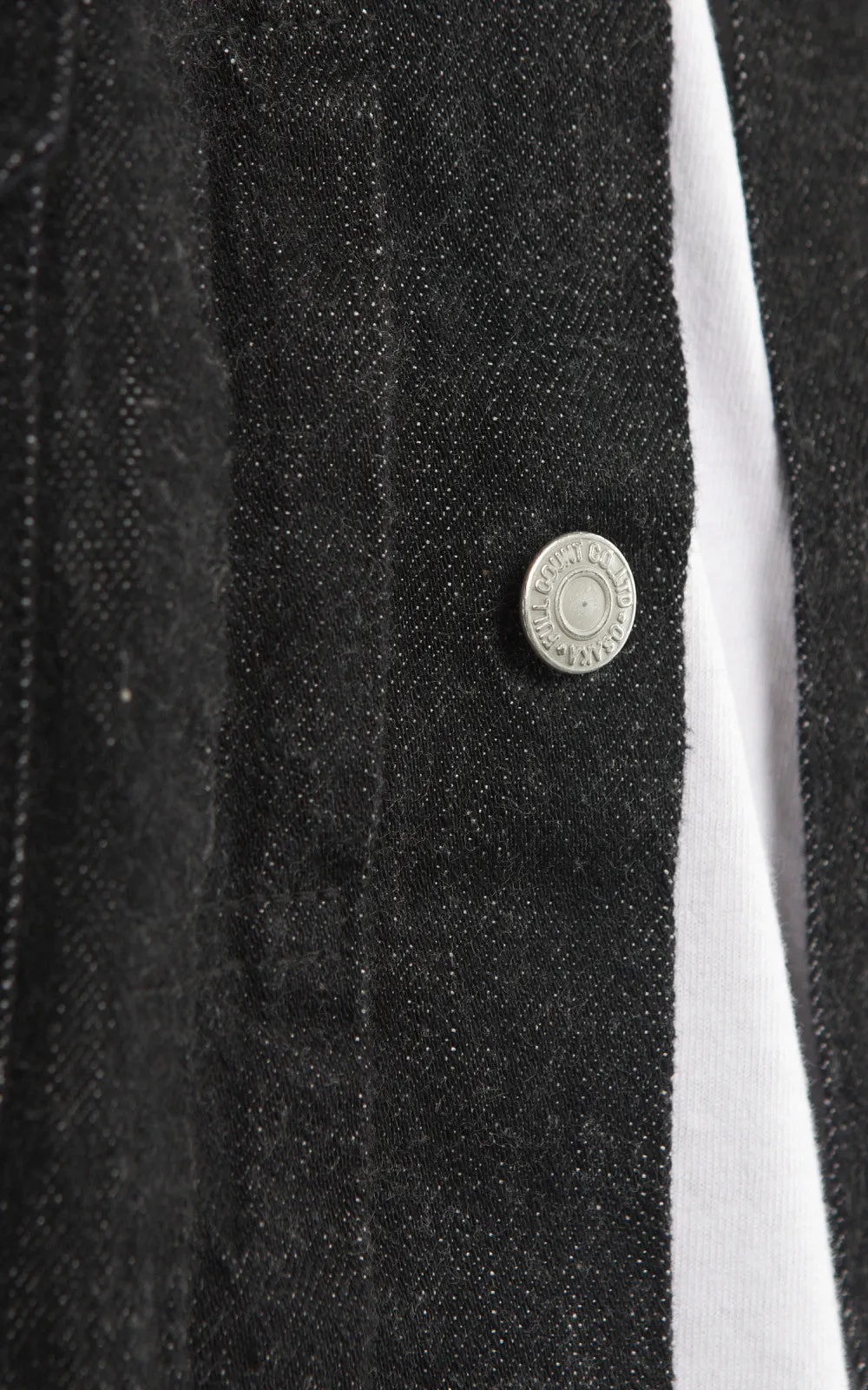 Fullcount 2102BKSS Type 2 Selvedge Super Smooth Denim Jacket Black sold by Cultizm product image thumbnail 4