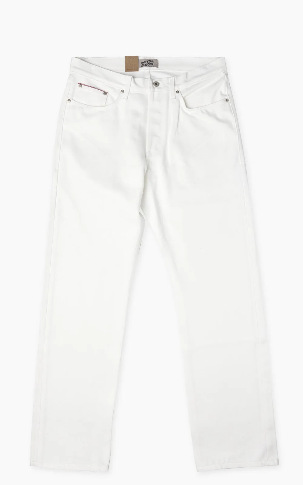 Naked & Famous Denim True Guy Iceberg Selvedge White 15oz sold by Cultizm product image thumbnail 5