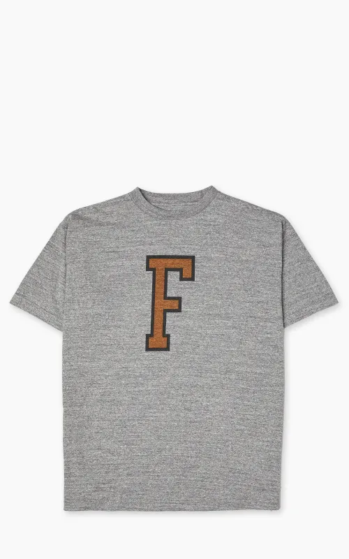 Fullcount 5501PT "F" T-Shirt Heather Grey sold by Cultizm