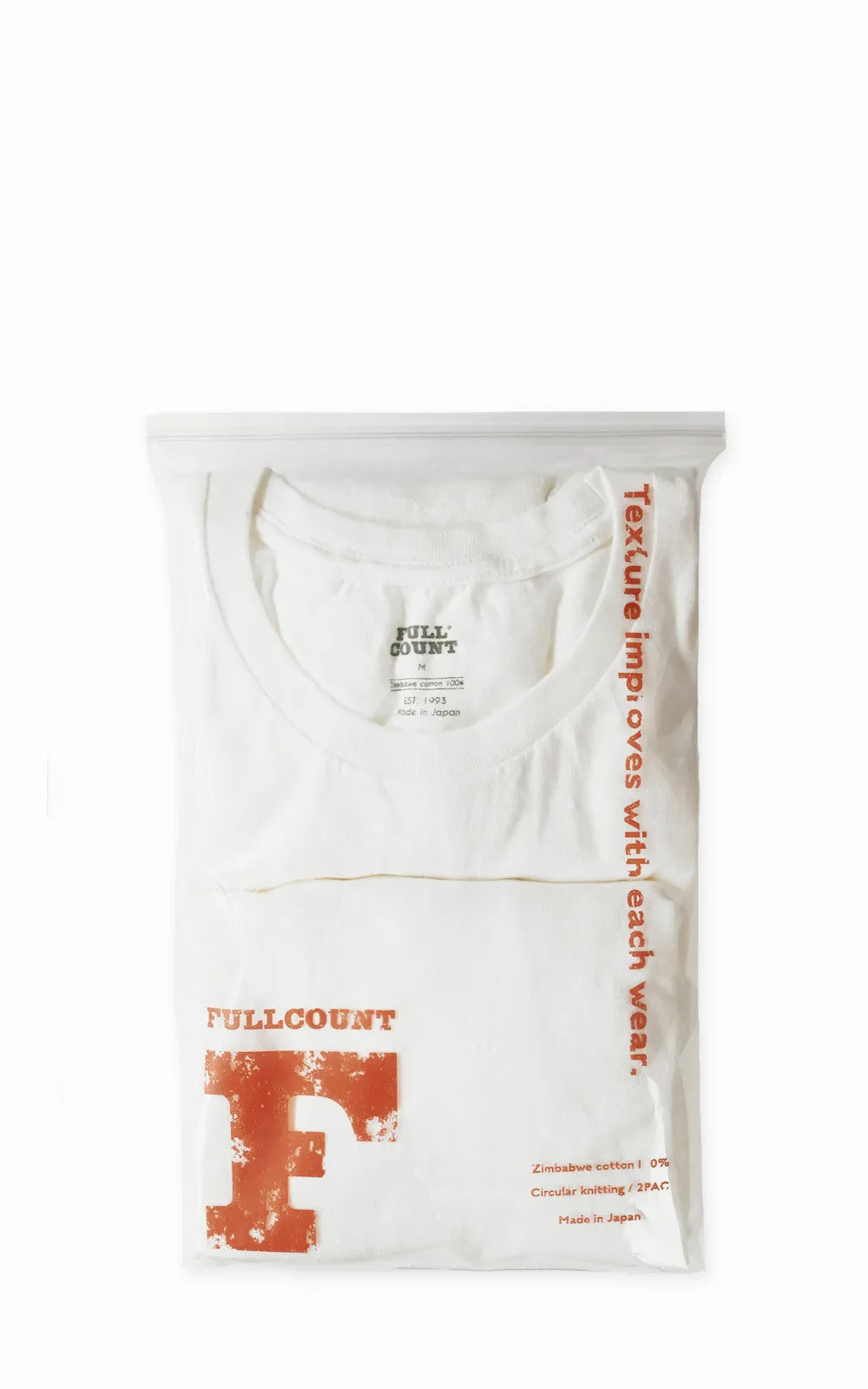 Fullcount 5503 2-Pack T-Shirt White sold by Cultizm product image thumbnail 3