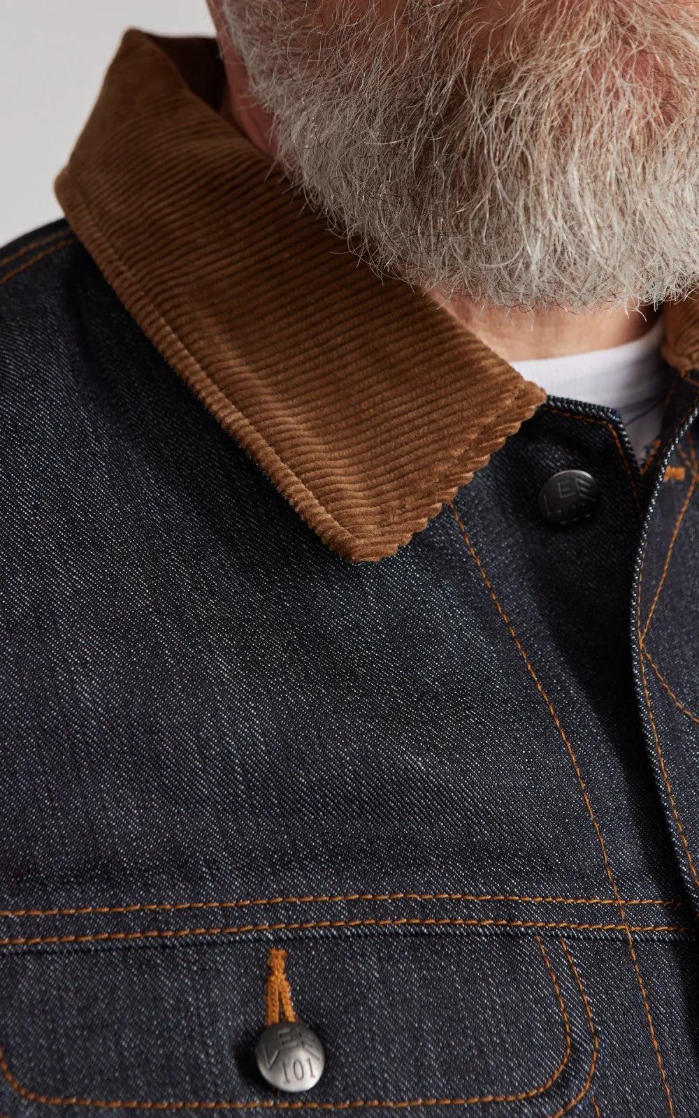 Lee 101 101 Storm Rider Jacket Blanket Lined Dry Indigo 14.75oz sold by Cultizm product image thumbnail 5