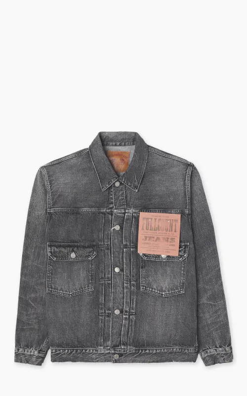Fullcount 2102BKHW Type 2 Selvedge Denim Jacket Dartford Black sold by Cultizm
