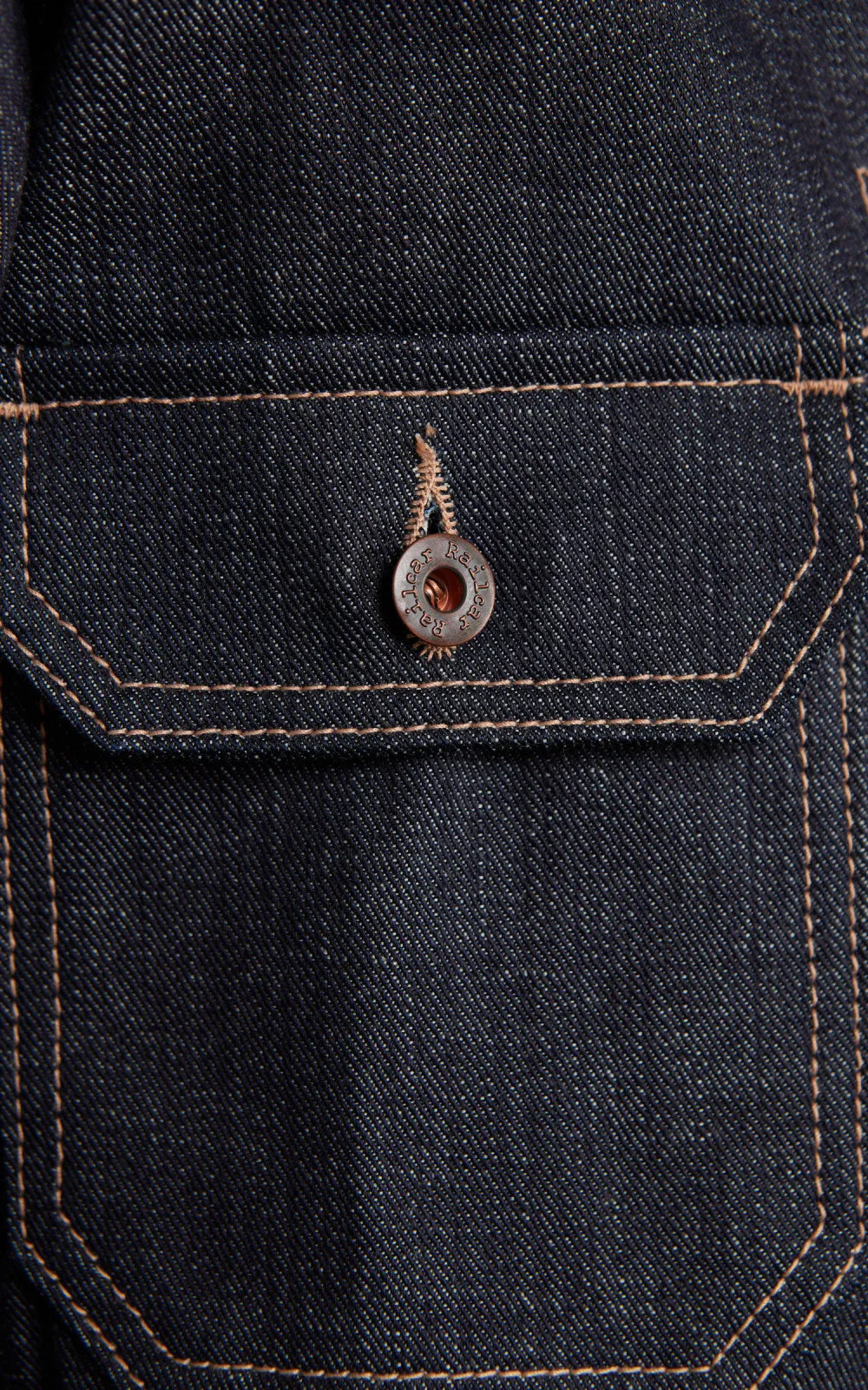 Railcar Fine Goods Type 2 Jacket Kurabo Denim Indigo 11.5oz sold by Cultizm product image thumbnail 5